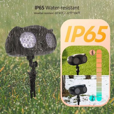 Projecteur De Noël Flocons De Neige Extérieur 2025 - Triple LED Dynamique Amélioré Pour Décorations Festives