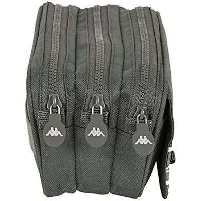 Trousse Triple Safta La Reine Spirit - 21,5x8x10 Cm, Polyester Résistant - Pour école, Voyage, Enfants, Ados - Taille M Lilas