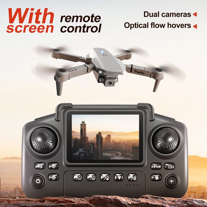Mini Drone Drone Avec Caméra Pour EnfantQuadricoptère HD Avec Lumières ColorésJouet Cade Drone WiFi FPV Retournement 3D Mini Drone Drone Avec Caméra Pour EnfantQuadricoptère HD Avec Lumières ColorésJouet Cade Drone WiFi FPV Retournement 3D