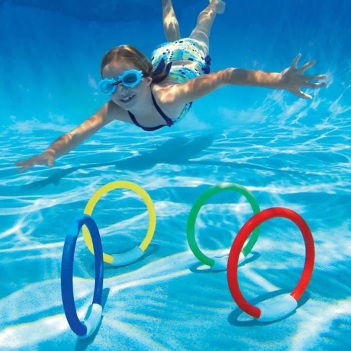Jouets De Piscine 27 Pièces Jouets De Plongée Pour Piscine – Anneaux