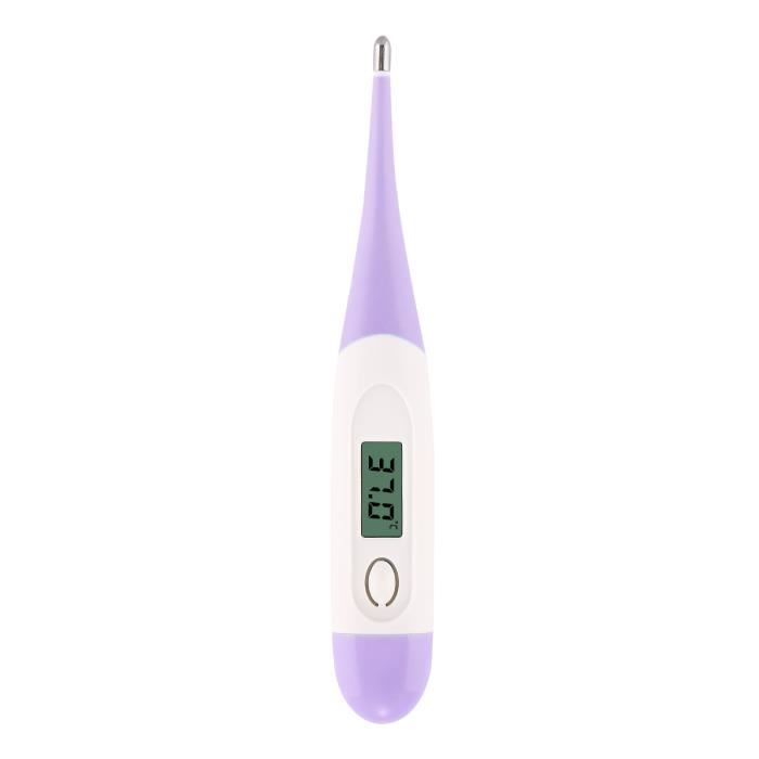 Thermomètre médical digital écran LCD bebe enfant adulte fièvre température