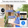 Caméra IP sans Fil WiFi - Moniteur de Surveillance de vidéosurveillance - Suivi Automatique de sécurité-3