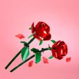 LEGO® 40460 Creator Les Roses, Set de Fleurs Artificielles pour Filles et Garçons Dès 8 Ans, Décoration de Maison-3