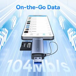 Lecteur De Carte Mémoire USB 2.0 5en1 Blanc Au Meilleur Prix En Tunisie