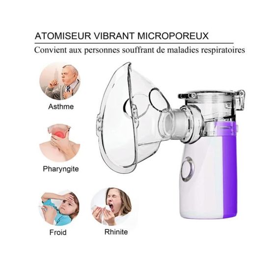 Nébuliseur portable HEIBIN - Inhalateur personnel pour l'asthme