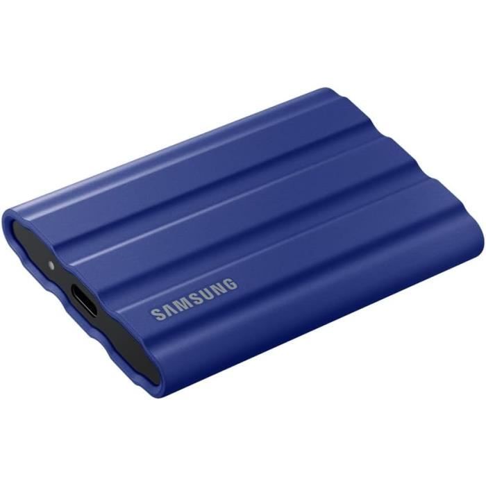 J300 Ssd Ssd Externe T7 Shield, 1 To, Bleu, Mu-Pe1T0R-Eu, Vitesse De Lecture ...