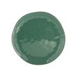 ASSIETTE PLATE 26CM CALYOPE FAIENCE VERT RECEPTION BY TK-0
