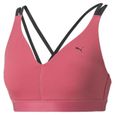 PUMA Low Impact Elite Strappy Bra Soutien-Gorge de Sport, Rose (Sunset Pink), XS Femme-0