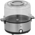 Machine à pop corn WMF Kitchenminis - Cuve en inox antiadhésive - 250W - Gris-0