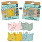 PACK DE 2 LOTS DE 4 LINGETTES CHAT - Feel Natural Baby