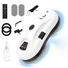 OEM Robot Laveur Vitre Electrique,Robot laveur de vitre, 5600Pa, rservoir d'eau 30mL, 3 Modes Automatiques, Avec 10 Chiffons