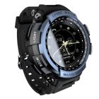 Chronus Sport Montre Connectée Professionnel 5ATM Étanche Bluetooth Rappel D'appel Numérique Hommes-Bleu