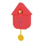 Horloge murale - FISURA - Coucou Rouge - 21,5 cm x 8 cm x 41,5 cm - Plastique ABS - Mixte