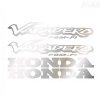 4 stickers VARADERO – ARGENT – sticker HONDA 125 1000 XL V - HON415