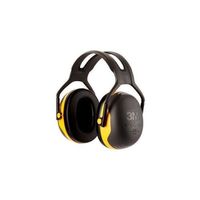 Casque de protection auditive Peltor X2 - Atténuation moyenne - SNR 31 dB - Noir et jaune