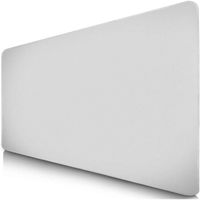 Tapis de Souris Gaming - 900 x 400 mm - Base en Caoutchouc Antidérapant Surface - avec pour Jeux et Bureau - Blanc