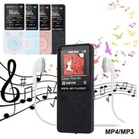 Lecteur Mp4 MP3 Écran 1.8 Pouce Baladeur Enregistreur Fm Radio Micro SD Blanc YONIS