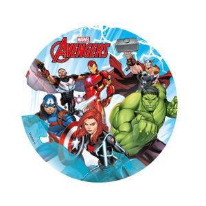 Disque Comestible Marvel Pour Gâteau - Ø20cm - Hostie Gaufre - Sans Gluten - Cake Design