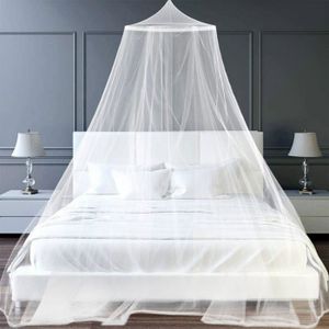 Moustiquaire Lit King Size Wnqou - 240x210x190cm Rose Pour Intérieur/Extérieur