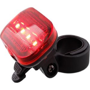 Nouveau feu arrière de vélo rouge à LED rouge 3 modes de feu arrière KP