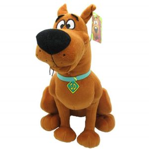 PELUCHE Peluche Scooby DOO Chien Assis Dog Sitting 37cm - Top Qualité - Marron - Peluche