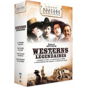 DVD FILM DVD - Robert Mitchum - 4 westerns légendaires : L'
