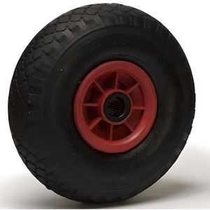 Pack de 2 bleu 14" brouette roues 3.50-4.00-8 remplacement gonflable pneu 
