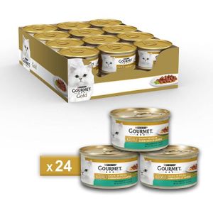 BOITES - PATÉES Nourriture pour chats Gourmet Gold Aliment pour Le