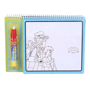 Livre de coloriage réutilisable avec stylo à l'eau pour enfants Jouet  éducatif d'apprentissage précoce de peinture(n ° 1)---RAC