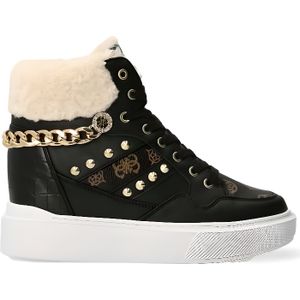 Sneakers Guess Femme | Basket Jennea Logo 4G Pivoine White Multi « Nuked