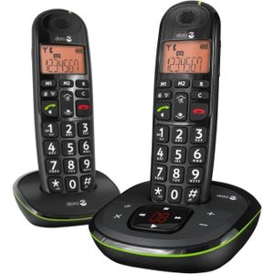Téléphone fixe Phoneeasy 105Wr Téléphone Sans Fil Pour Seniors Av