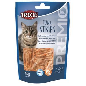FRIANDISE TRIXIE Friandise Premio Tuna Strips au thon blanc - 20 g