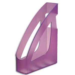 Durable Basic Porte-Revue Violet Translucide – Format A4 – Organisation Bureau & Accueil