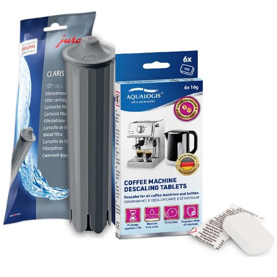 Jura Espresso Machine Set Jura Claris Smart filter 71793 + Aqualogis
