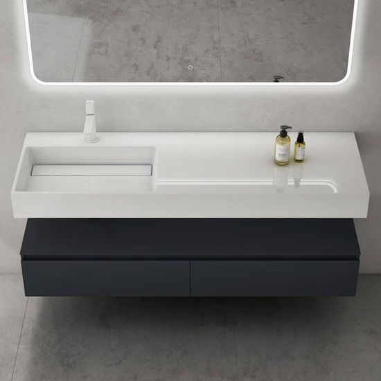 Tenda Da Sole Per Balcone - Telo Parasole A Caduta Verde 300x300 Cm Con Ganci - Foto 2