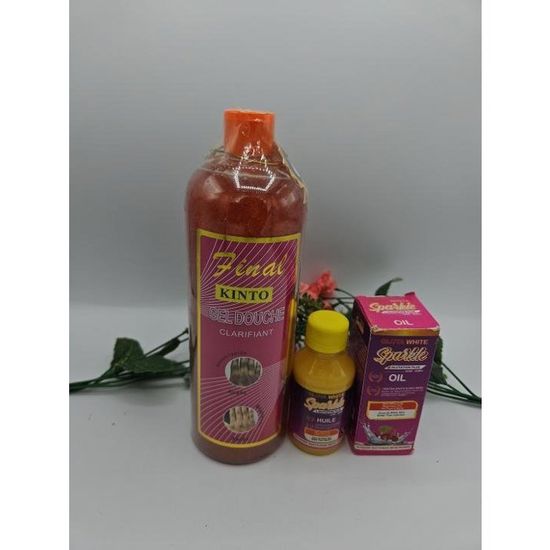 Duo Final Kinto Gel Douche + Huile 1000ml+125ml - Éclaircissant Anti-imperfections
