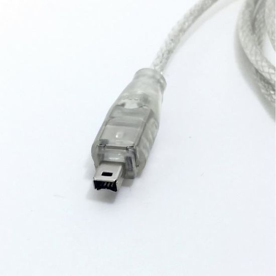 Câble de données USB Firewire IEEE 1.2 de 1394 m, pour mini révélateur ...