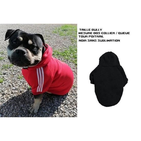 Pull Pour Chien - Taille 4XL - Vêtement Chaud Hiver - Tricot Doux - Pour Petit Ou Grand Chien - Noir