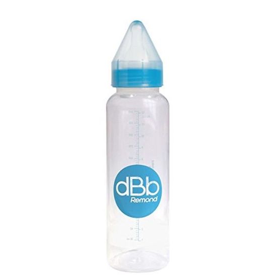 DBB REMOND Biberon Lo "Géométrie" Verre 330 Ml Tétine Silicone 4 Mois