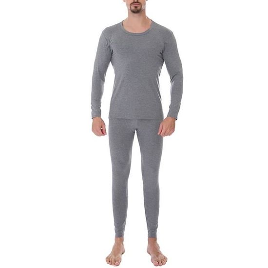 Ensemble de Lingerie Chauds en Coton Lycra Sous v tements Chaud