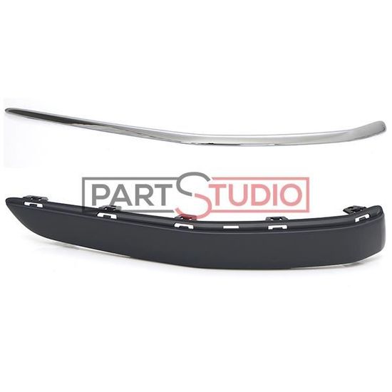 Moulure De Pare-choc Avant Droite à Peindre Pour Peugeot 307 (04/2005 - 01/2009) - Réf. OEM 7452GZ