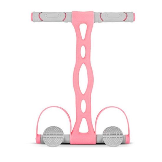 Corde De Tension élastique Musculation Avec Poignées Et Pédale - Bande Résistance Fitness Pour Abdos, Bras, Jambes - Maison, Voyage - 8