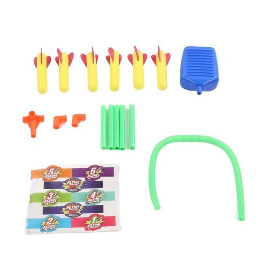 Jouet Fusee En Solde Kit Fusée Jouet Enfant - Lanceur Avec 3 Fusées Mousse - Pédale à Pression - 4-12 Ans Borne Arcade
