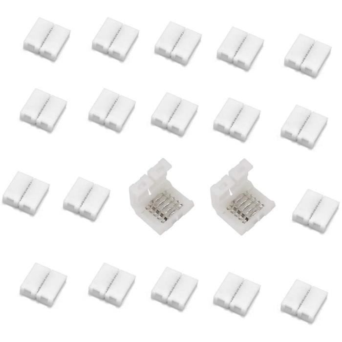 Lot De 3 Connecteurs Aviation SP21 4 Broches - IP68 étanche, 500V 30A, Sertissage à Vis Pour Câble 12AWG - Pour éclairage Extérieur
