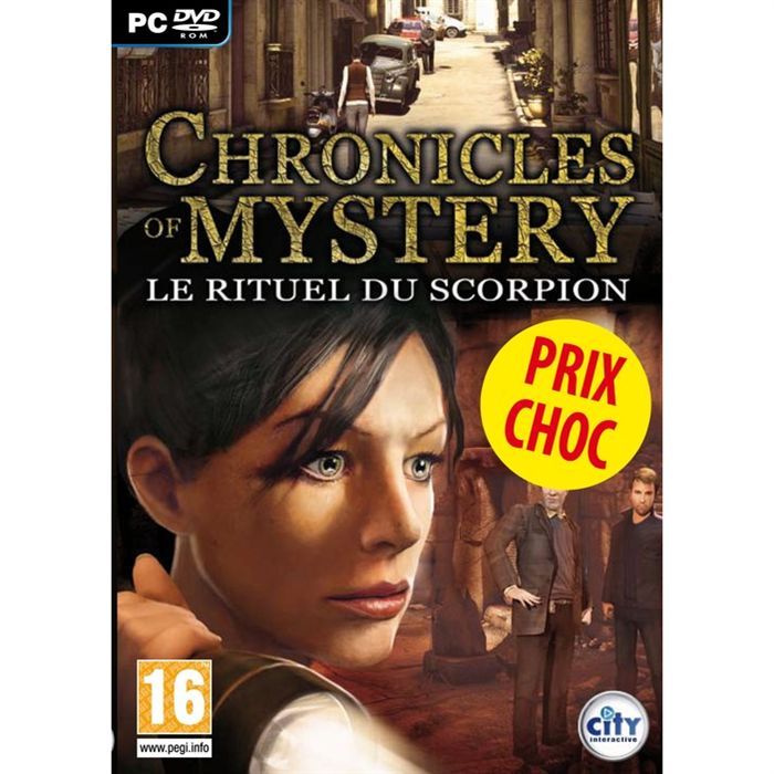 CHRONICLES OF MYSTERY THE SCORPIO RITUAL / Jeu PC