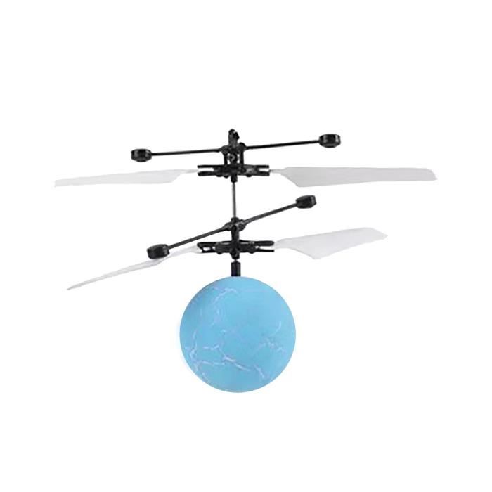 Drone Robot Volant Télécommandé Pour Enfants - Rechargeable USB, Contrôle Gestuel, Jouet Intérieur/extérieur Dès 3 Ans - 6