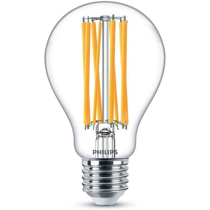 Philips ampoule LED Standard E27 150W Blanc Froid Claire, Verre268