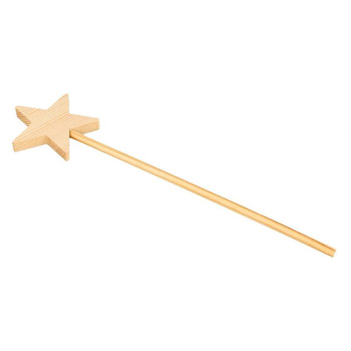 Baguette magique en bois 'Artemio' 27.3x7x1 cm