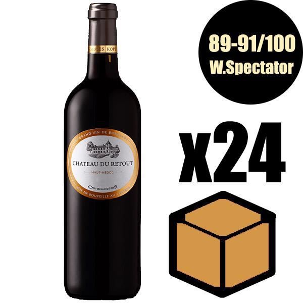 X24 Château du Retout 2016 75 cl AOC Haut-Médoc Vin Rouge