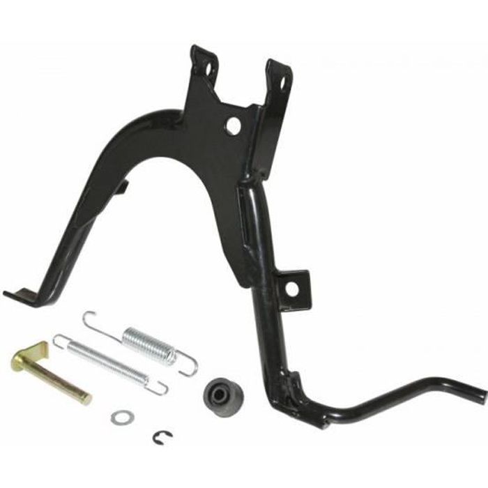 Bequille scoot centrale adaptable mbk 50 nitro 1997+2012-yamaha 50 aerox 1997+2012 noir -p2r-